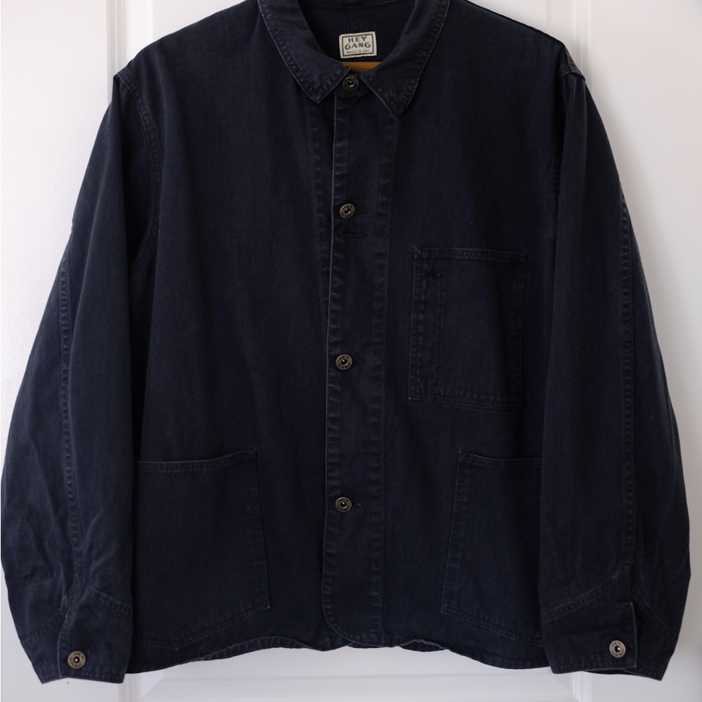 HEY GANG Barn Coat in Black Size 3